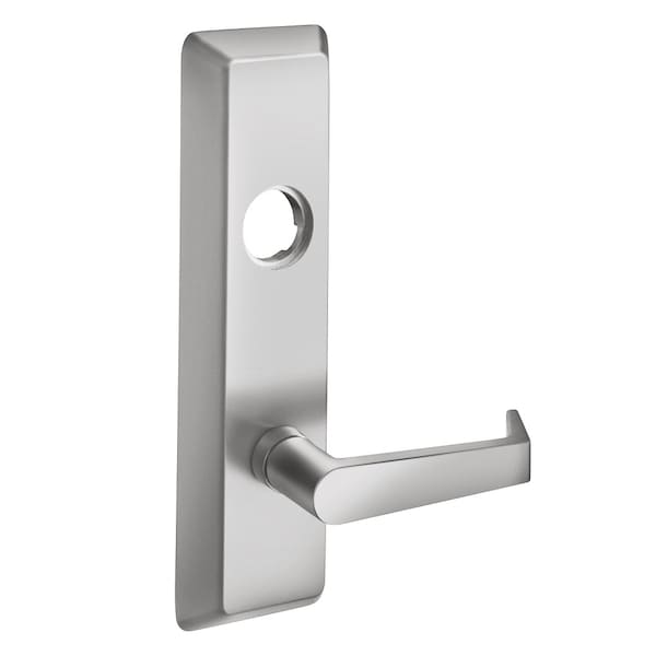 Yale Escutcheon x Cylinder x Lever, Electrified, Fail-Secure, Less Cylinder, Augusta Lever, RHR, Satin St AU691F 630 RHR - main